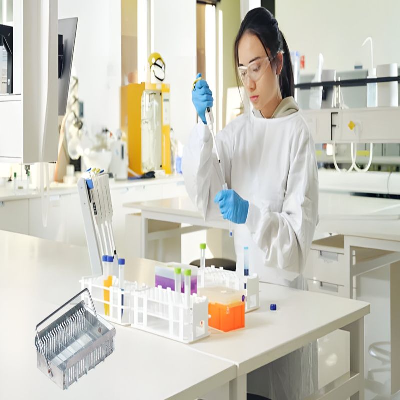 SLIDE STAINING ASSEMBLY