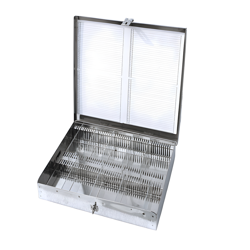 MICROSCOPIC SLIDE BOX