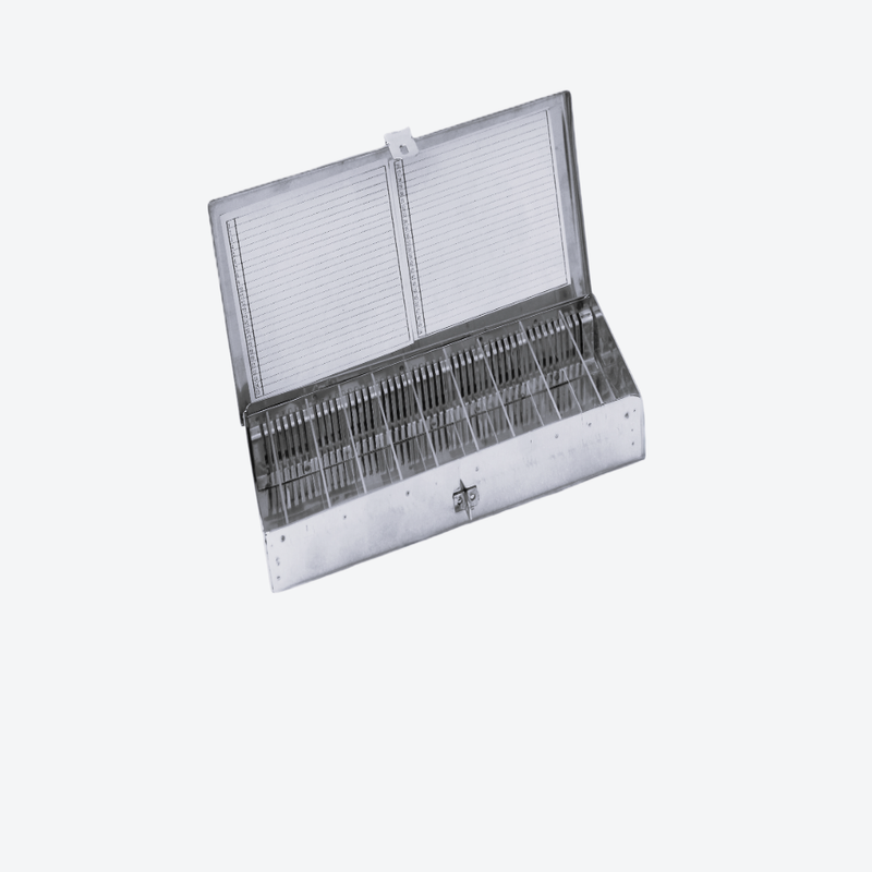 MICROSCOPIC SLIDE BOX