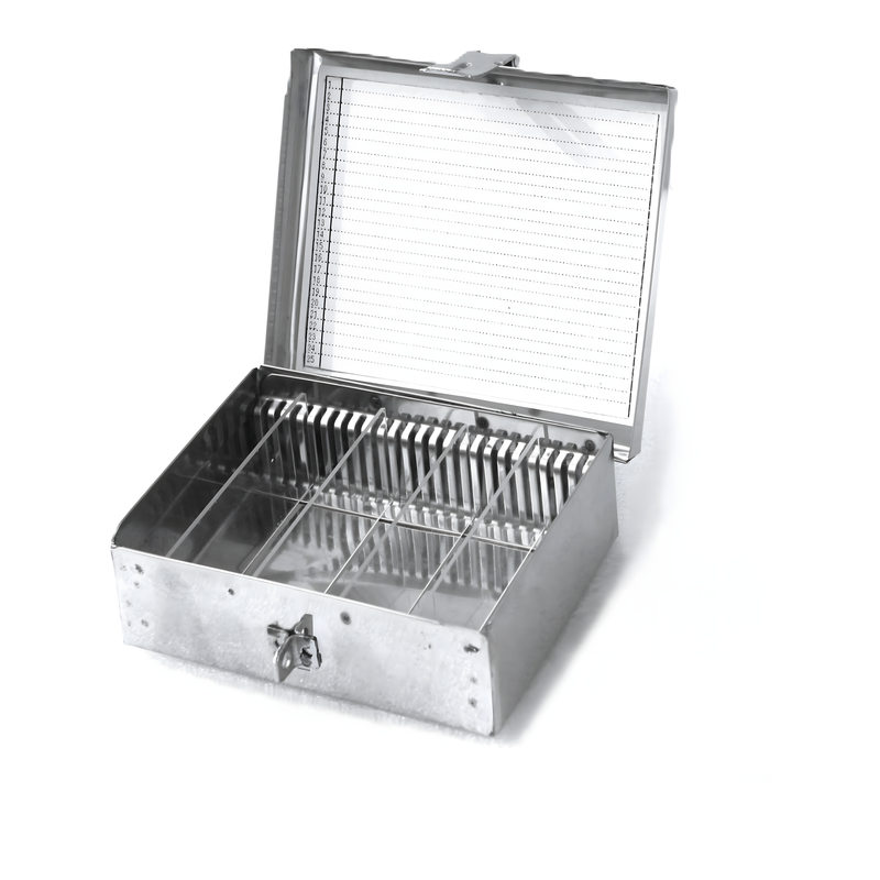 MICROSCOPIC SLIDE BOX